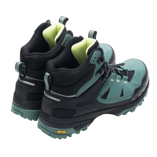 Regatta Botas de senderismo para mujer Regen (verde Spruce/amarillo Canary) - Image 2