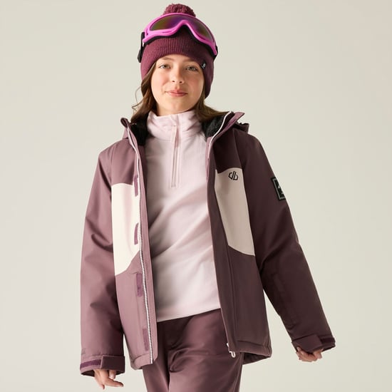 Dare 2B Chaqueta de esquí infantil Send It II (Huckleberry) - Image 1