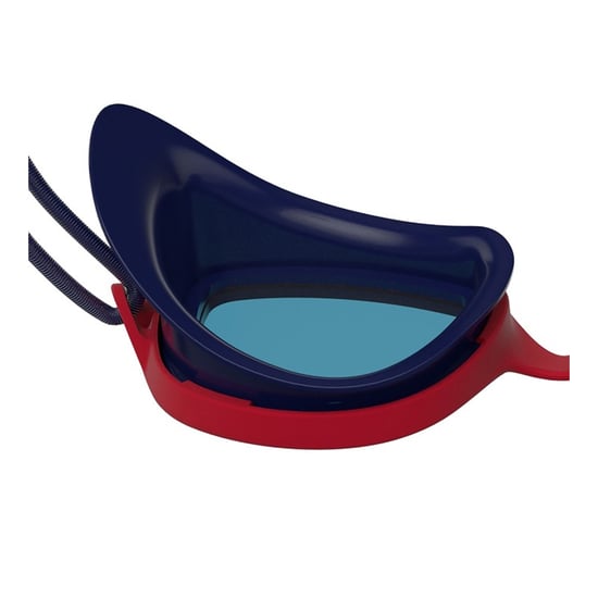 Speedo Gafas de natación Sunny G para niños (azul oscuro/rojo) - Image 3