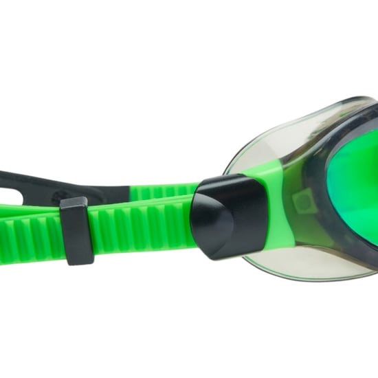Zoggs Gafas de natación infantiles Phantom con detalles en contraste (Negro/Verde/Verde menta) - Image 2