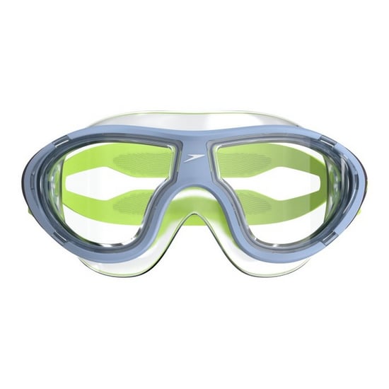 Speedo Máscara de buceo Biofuse 2.0 para niños (Azul/Verde lima) - Image 1