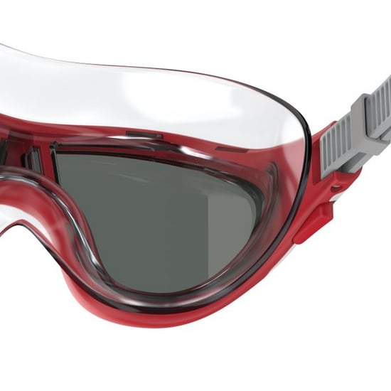 Speedo Máscara de buceo Biofuse 2.0 para niños (Rojo/Gris) - Image 3