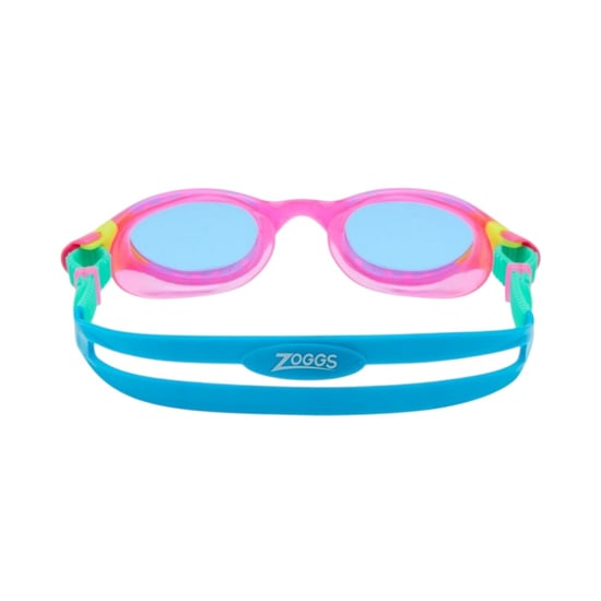 Zoggs Gafas de natación infantiles Phantom con detalles en contraste (Rosa/Turquesa/Azul) - Image 2
