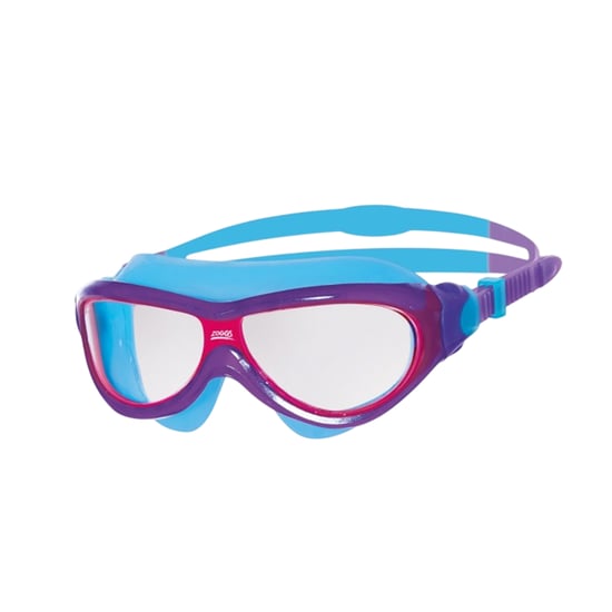 Zoggs Máscara de buceo Phantom para niños (Morado/Azul/Transparente) - Image 1