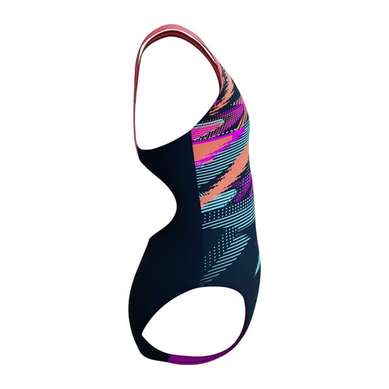Speedo Bañador de una pieza Teen Placement Digital Splashback (Coral) - Image 3