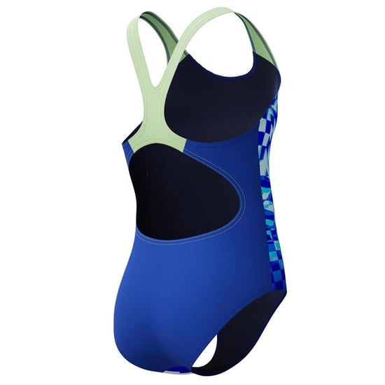 Speedo Bañador de una pieza para niña Mosaic Splashback (Azul/Azul oscuro) - Image 4