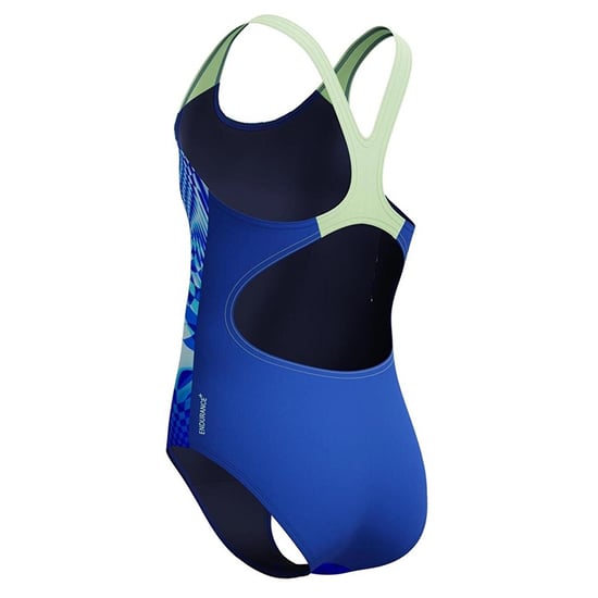 Speedo Bañador de una pieza para niña Mosaic Splashback (Azul/Azul oscuro) - Image 6