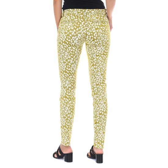 Pantalon Largo con bajos con corte estrecho 70DBF0531-R215 mujer - Image 2