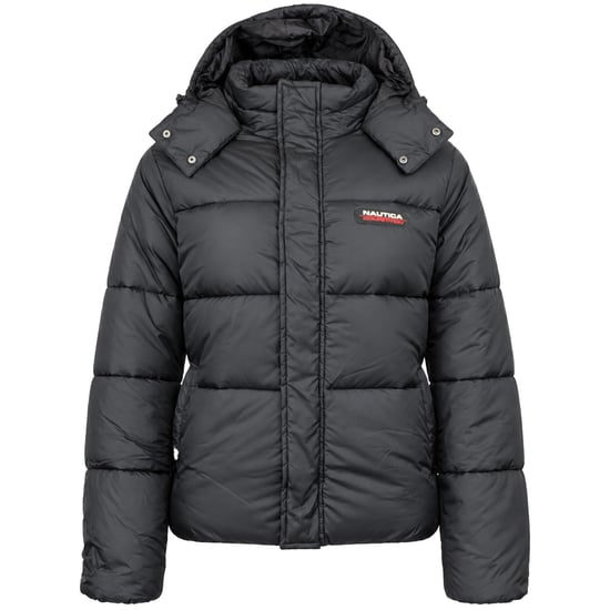Nautica Linwood Chaqueta acolchada de mujer negra - Image 1
