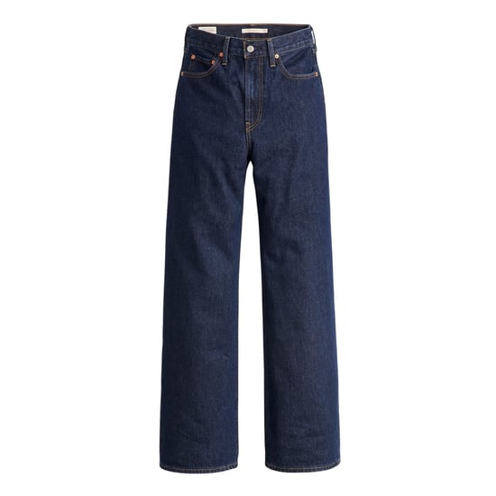 Levis Vaqueros de pierna ancha para mujer de mezcla de algodón (azul sombreado) - Image 2