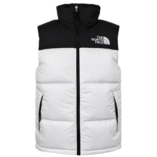 The North Face 96 Retro Nuptse Chaleco Hombre Blanco/Negro - Image 1