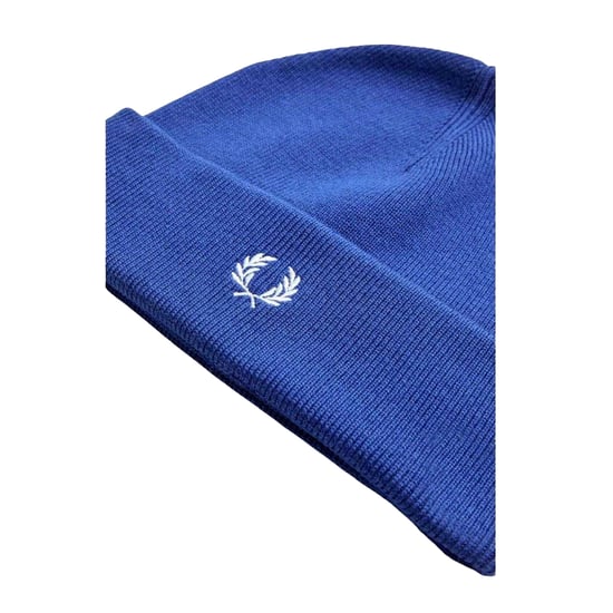 Fred Perry Gorro de lana para hombre Classic Laurel Wreath (French Navy) - Image 3