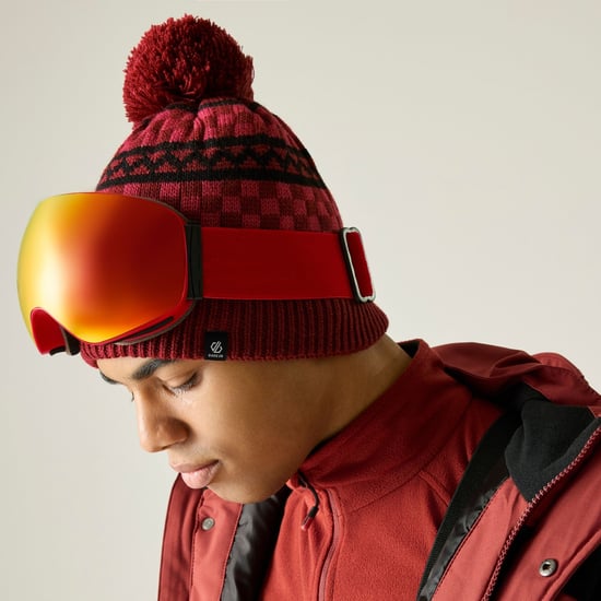 Dare 2B Gorro de hombre con pompón (Rojo rústico) - Image 5