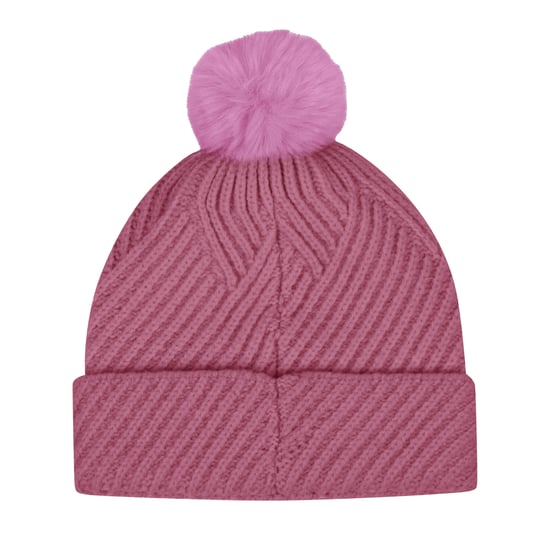 Trespass Gorro de punto para mujer Anala (Rosa descolorido) - Image 2