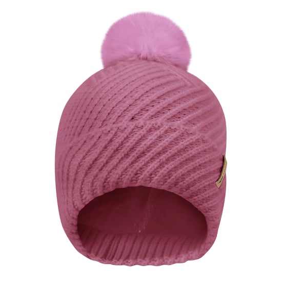Trespass Gorro de punto para mujer Anala (Rosa descolorido) - Image 3