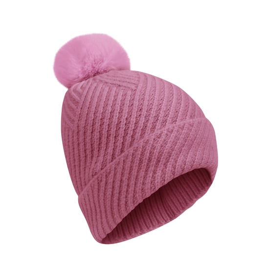 Trespass Gorro de punto para mujer Anala (Rosa descolorido) - Image 5
