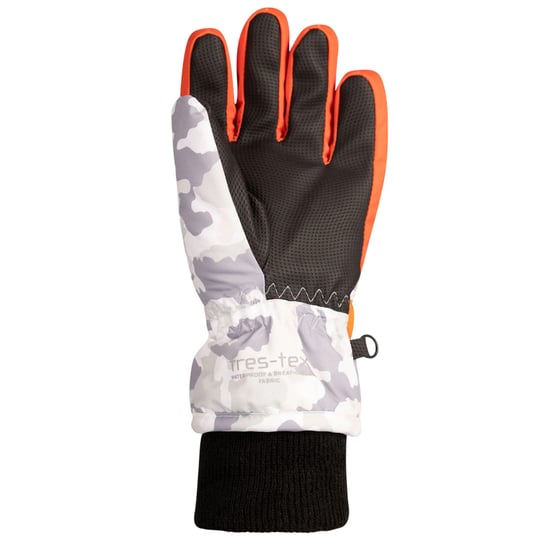 Trespass Guantes de invierno de camuflaje para niños Laggan (Gris) - Image 2