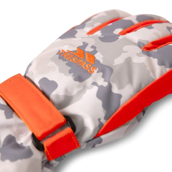 Trespass Guantes de invierno de camuflaje para niños Laggan (Gris) - Image 6