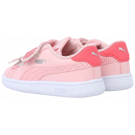 Puma Smash v2 Bfly V Zapatillas infantiles rosas - Image 3