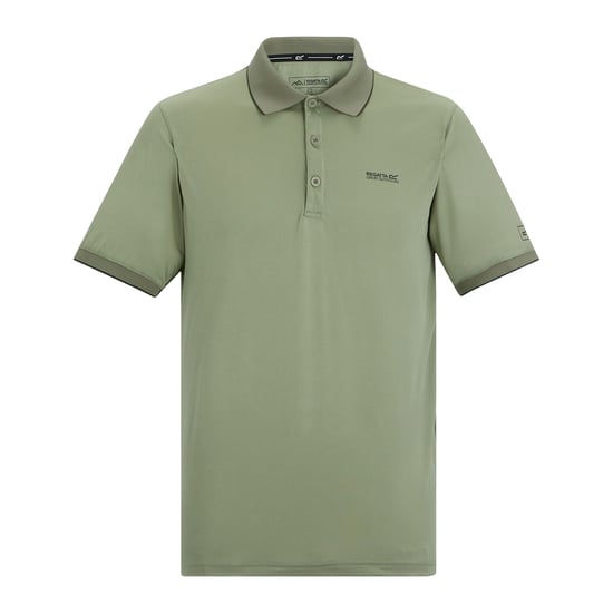 Regatta Polo de punto para hombre Remex II (verde salvia claro liso) - Image 2