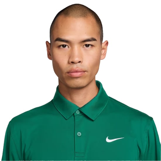 Nike Good Dri-FIT Polo de hombre (verde malaquita/blanco) - Image 4