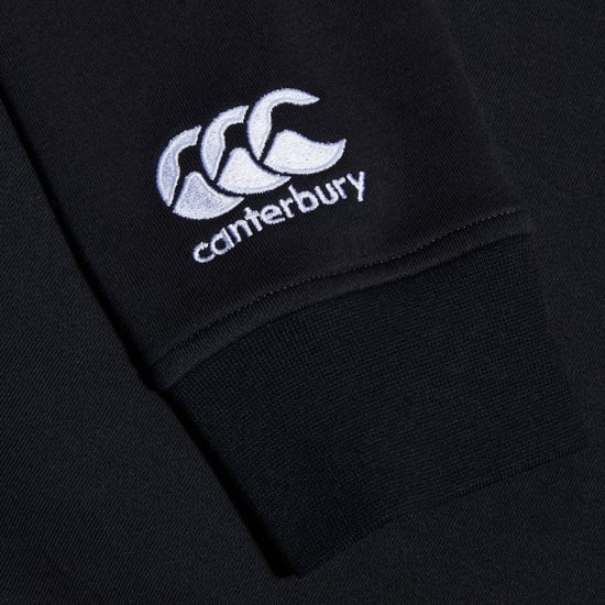 Canterbury Sudadera de cuello redondo para niños Club (Negro) - Image 2