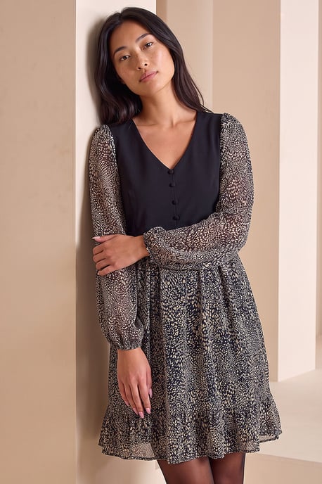 Vestido tipo chaleco Petite - Image 3