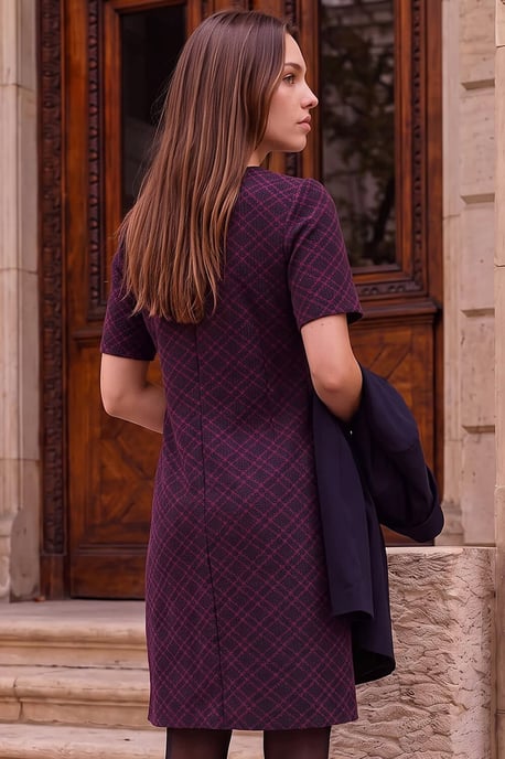 Vestido jacquard petite - Image 3