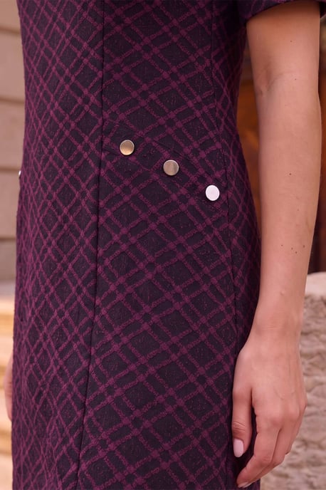 Vestido jacquard petite - Image 4