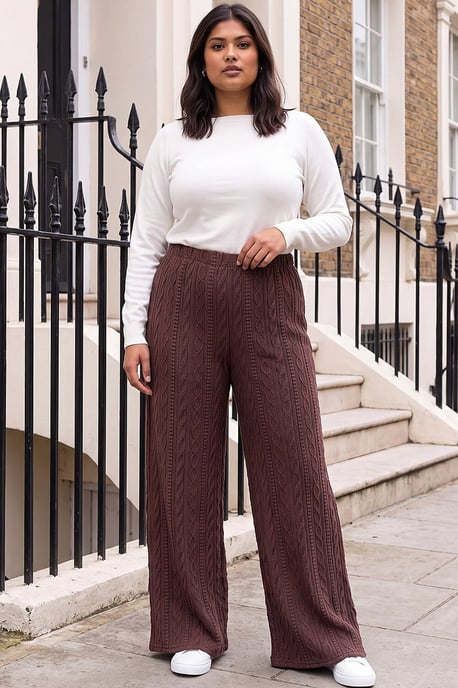Pantalón jacquard Curve - Image 3