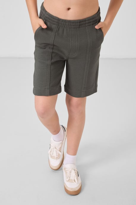 Pantalón corto de punto Regular Fit - Image 3