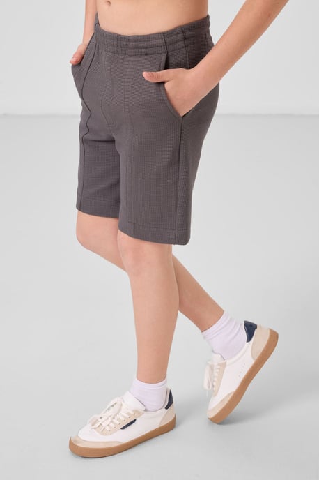 Pantalón corto de punto Regular Fit - Image 3