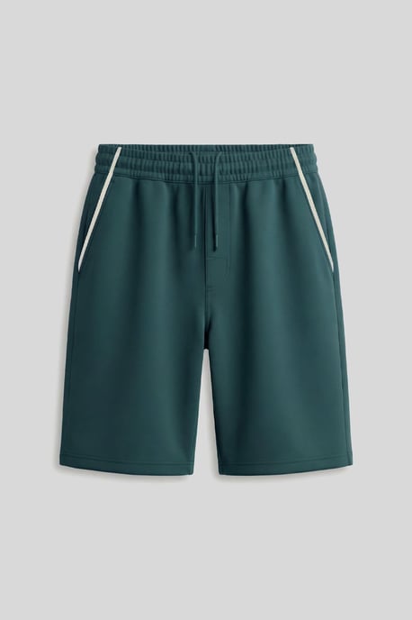 Pantalón corto con cintura ajustable y bolsillos - Image 1
