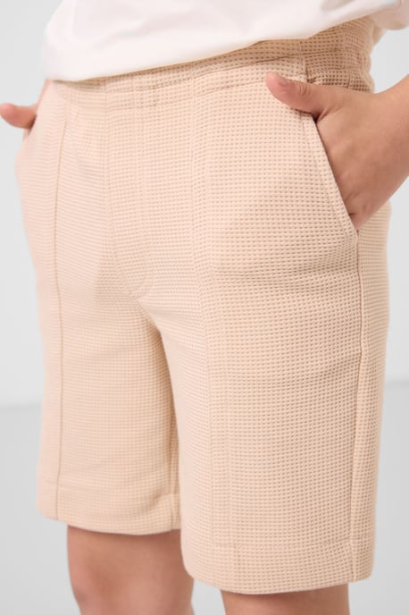 Pantalón corto de punto Regular Fit - Image 4