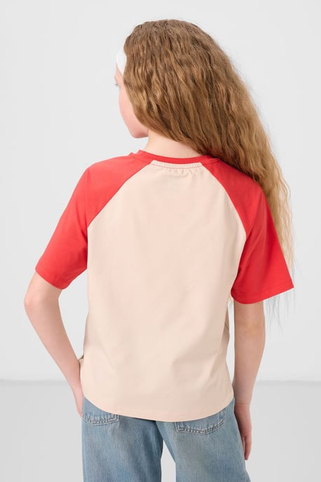 Camiseta de cuello redondo, corte relajado y estampado de texto - Image 6
