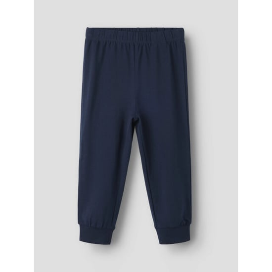Name It Pijama largo de niño nmmnightset Gris/Azul oscuro con estampado de excavadoras - Image 3