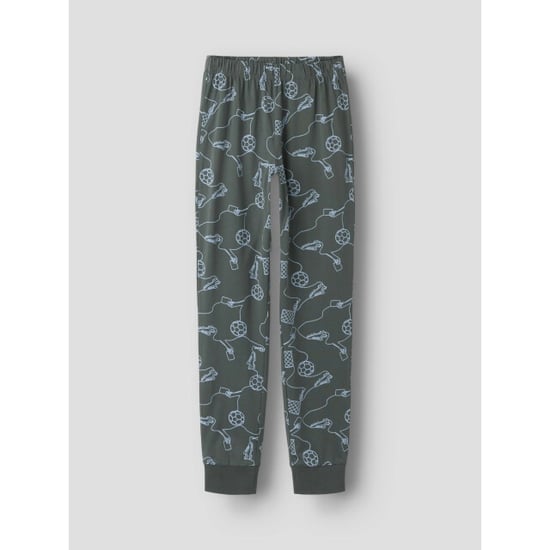 Name It Conjunto de pijama largo para niño NKMNIGHTSET estampado de fútbol - Image 6