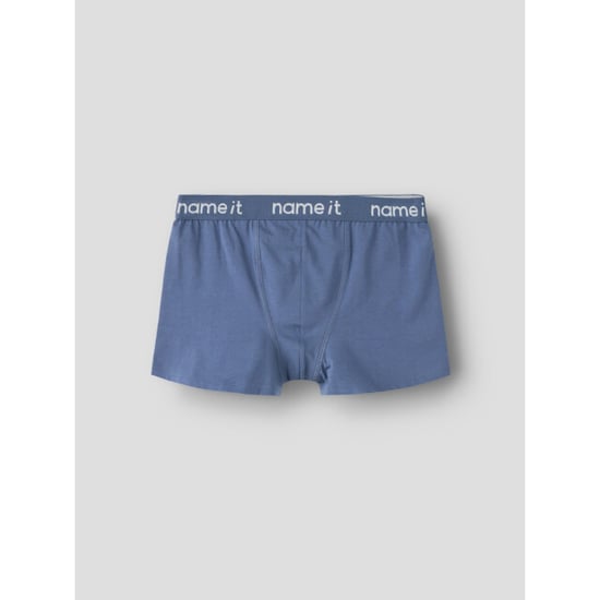 Name It Calzoncillos bóxer para niño trunks nkmboxer kick off pack de 3 estampado de fútbol gris/azul - Image 2
