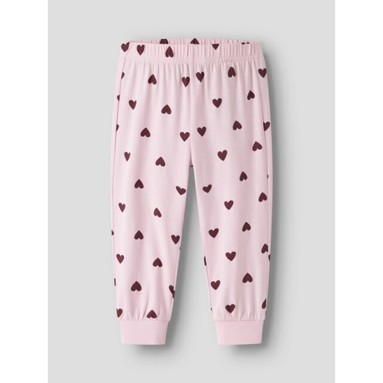Name It Conjunto de pijama largo para niñas nmfnightset cutie heart Estampado de corazones - Image 6