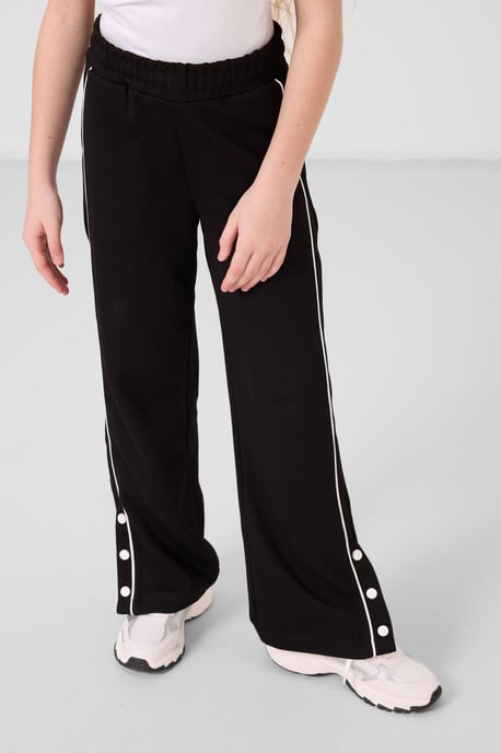 Conjunto de chándal con detalle de botones y pierna ancha - Image 2