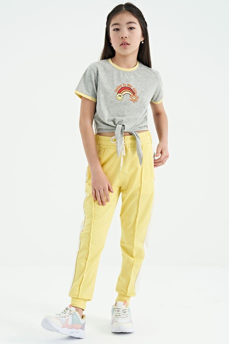 Pantalón de chándal de mezcla de algodón - Image 4