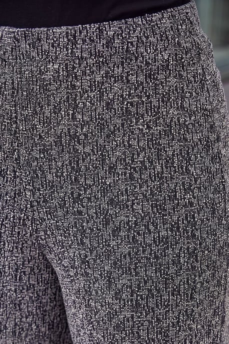 Pantalón petite de bouclé a rayas - Image 4