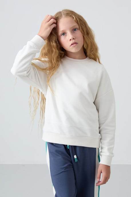 Sudadera de mezcla de algodón - Image 3