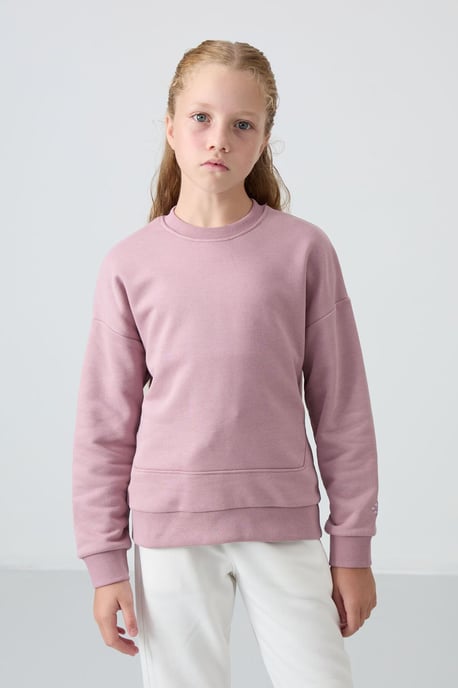 Pack de 2 sudaderas de cuello redondo con textura de canalé - Image 3