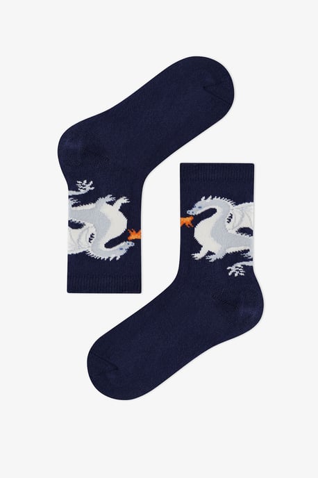 Mystic Dragons pack de 4 calcetines tobilleros con estampado animal - Image 3