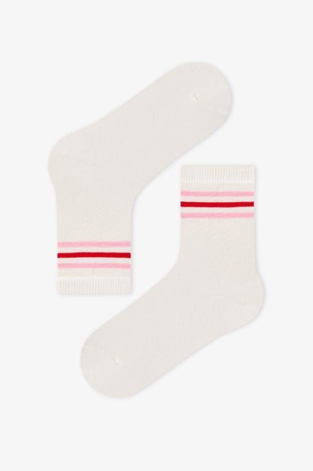 Calcetines de media caña con estampado de lazos Flying Bows, pack de 2 - Image 2