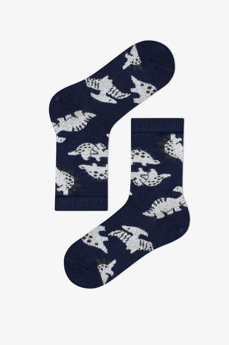 Mellow Rex pack de 4 calcetines tobilleros con estampado de dinosaurios - Image 3