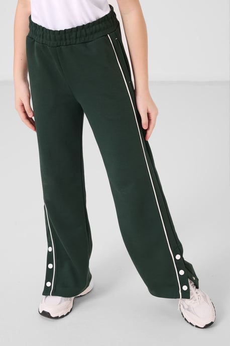 Conjunto de chándal con detalle de botones y pierna ancha - Image 3