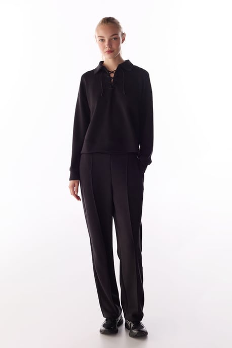 Silky Touch Pantalón de pierna cónica - Image 4