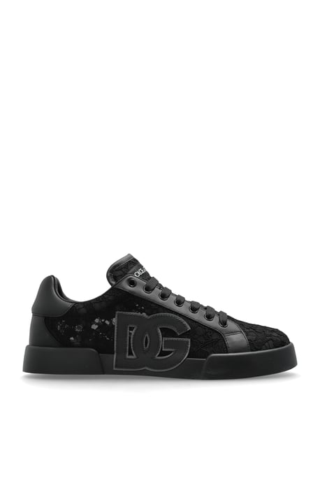 Zapatillas deportivas con inserción de encaje - Image 1